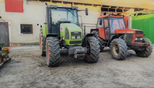 Zetor 16145 Claas Ares 656 RC