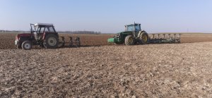 Zetor 8111 & John Deere 8410