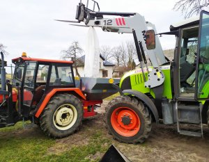 Ursus C-360 + Jarmet + Claas Ares 557 ATZ