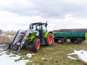 Claas Ares 557 ATZ + MX 