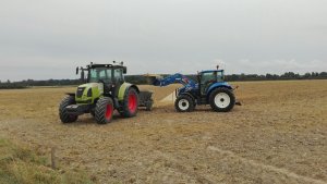 Claas Arion & New Holland T5