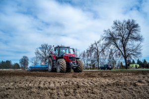 Massey Ferguson 8730S & Lemken Rubin 9