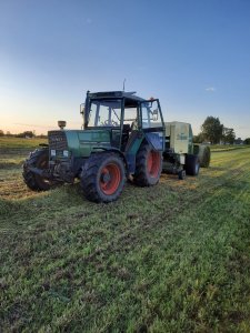 Fendt Farmer 305 lsa &Krone round pack 1250