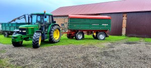 John deere 6310 & HW80.11