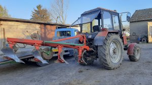 MTZ 82 Ts + Agro-Masz 4x35