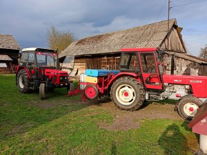 Zetor 7211& Ursus C-360 z siewnikiem