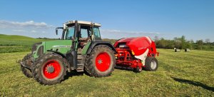 fendt 714 i welger RP 245 