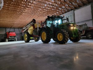 John deere 6130R & Kverneland