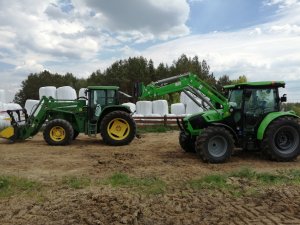 John deere 6600, Deutz-Fahr 5095 