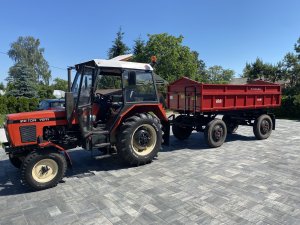 Zetor 7211 + Sanok D44a