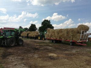 Deutz fahr 5095, John deere 6600