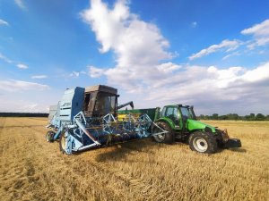 Fortschritt E-514 i Deutz-Fahr Agrotron 6.30 S