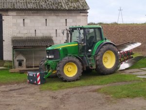 John Deere  6620  & Kverneland