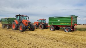 Kubota m7152 m7060 i Pronar pt610 i pt612