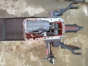 Ursus 4512 - podnośnik hydrauliczny 