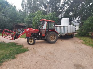 Ursus C-360 z lawetą