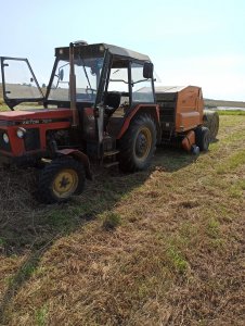 Zetor 7211 i Warfama Z543