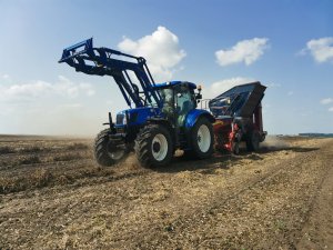 New Holland T6.155 & Double Master 2