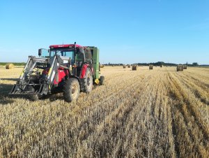 Zetor 6341 i John Deere 550