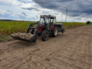 Zetor 6245 & siewnik poznaniak