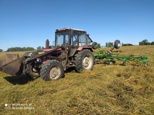 Belarus 952 + Krone KWT 7.80.