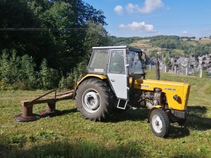 Ursus C-360 3P i Kosiarka. 