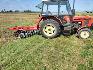 Zetor 5211 &  brona talerzowa Strumyk 2m