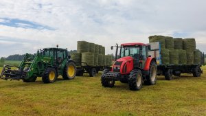 Zetor Forterra & John Deere 6230