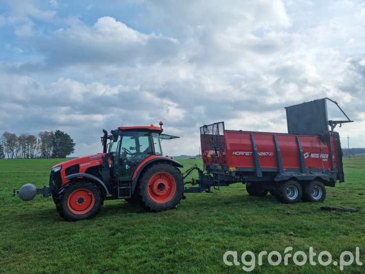 Kubota M5091 + Metal Fach N267