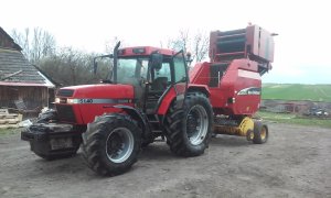 Case 5140 + New Holland Br 750