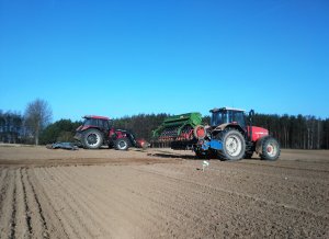 Case 5150 & Massey Ferguson 8140