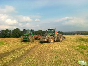 Fendt 936 + Kockerling Vario JD 8520 + Horsch Tiger