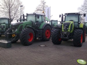 Fendt 936 i Claas Axion