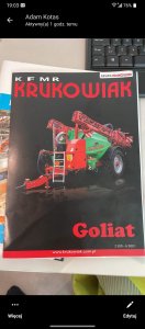 Opryskiwacz Krukowiak Goliat