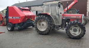 Massey Ferguson 375 + Massey Ferguson 166V