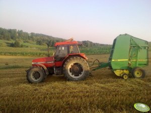 Case 5140 + John Deere 550