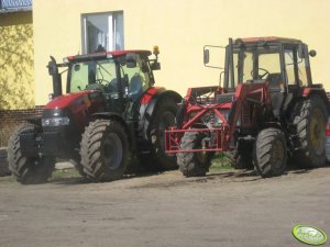 Case Maxxum 115 i Mtz Belarus 920