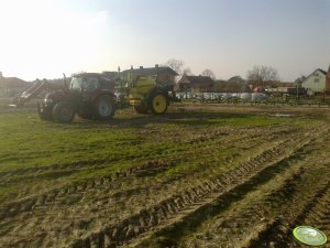 Case Maxxum 115 Multicontroller + LRZ 130 & John Deere 832