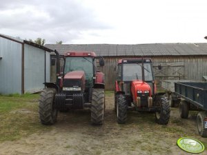 Case MX135 & Zetor 7340