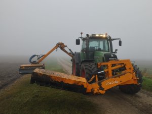 Fendt 818 TMS + kosiarki bijakowe 