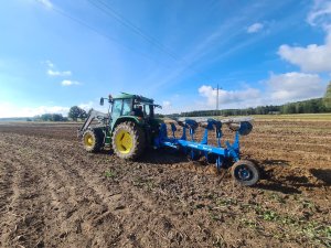 John Deere 6110 & Lemken Opal 140