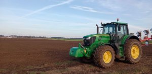 John Deere 6195M i Unia Ibis XM