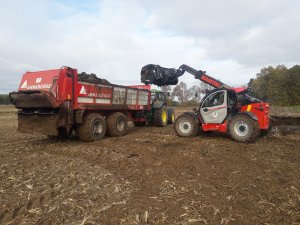 manitou mlt 737-130 ps+ elite , John Deere 6830 & Annaburger hts 22.04