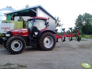 Case Maxxum 125 & Kverneland