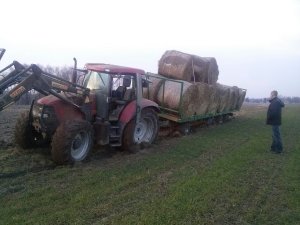 Case Maxxum 140 + Pronar T026