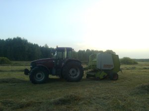 Case MX 120 & Claas rolant 66