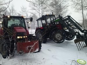 Case MX110 i Belarus 952