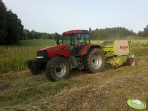 Case MX150 + Claas Rollant 46 Roto Cut