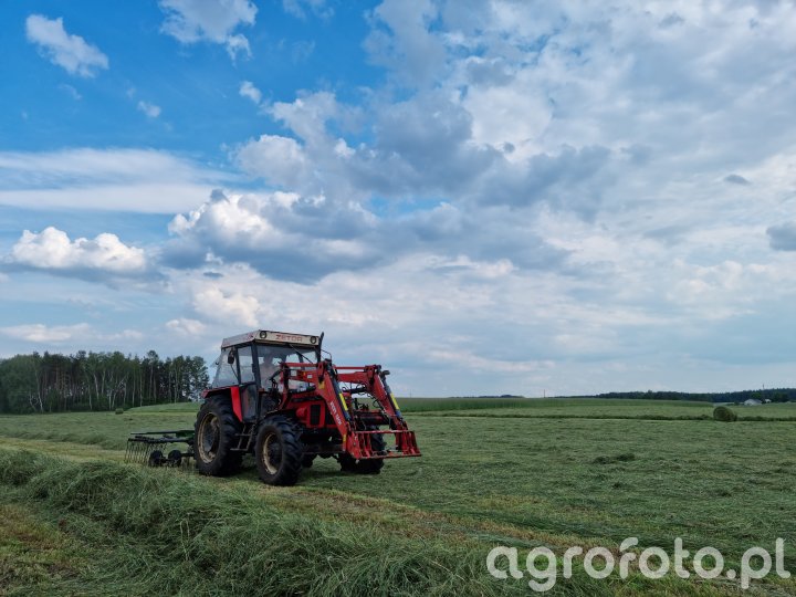 Zetor 7745 + Deutz Fahr