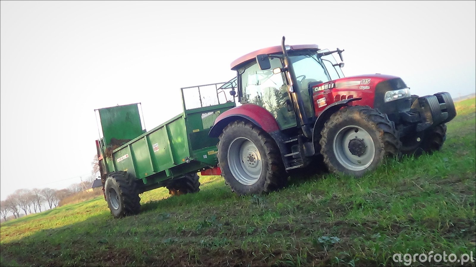 Case Maxxum 115 + WalFarma N-265A